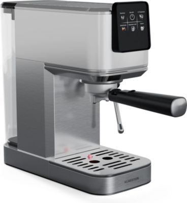Machine à expresso KLARSTEIN SteelPresso Slim 1,2 L 20 bars 1350 W
