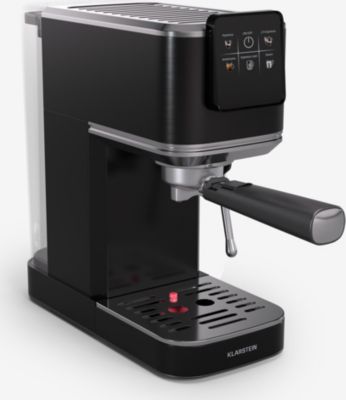 Machine à expresso KLARSTEIN SteelPresso Slim 1,2L 20 bars 1350W Noir