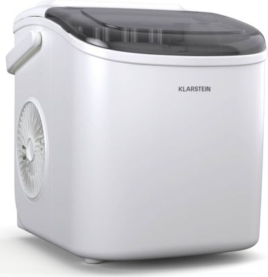 Machine à glaçons KLARSTEIN Caldwell 12 kg de glaçons/24h auto Blanc