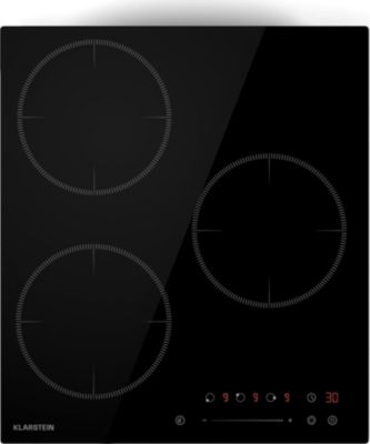 Plaque induction KLARSTEIN Delicatessa 3 feux 45cm 6600W