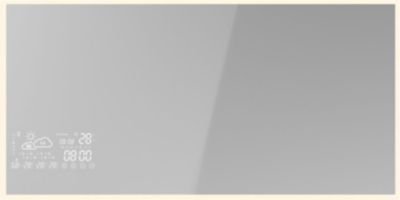 Chauffage infrarouge BLUMFELDT Smart Mirror 600 W IP44 120x60cm Miroir