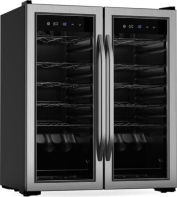 Cave à vin polyvalente KLARSTEIN Vinamour 2 zones tactile UV