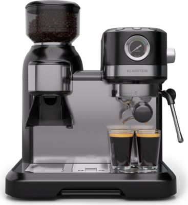 Machine à expresso KLARSTEIN Bella Vintage Broyeur 19 bars 1550 W