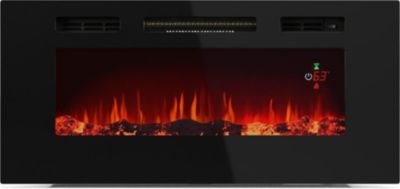 Cheminée électrique KLARSTEIN Galeras Smart 102x47cm 1800W Smart Noir