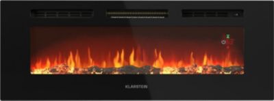 Cheminée électrique KLARSTEIN Galeras Smart 127x47cm 1800W Smart Noir