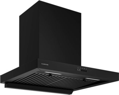 Hotte décorative murale KLARSTEIN AeroClean 60 cm 649,9 m³/h CEE A++ noir