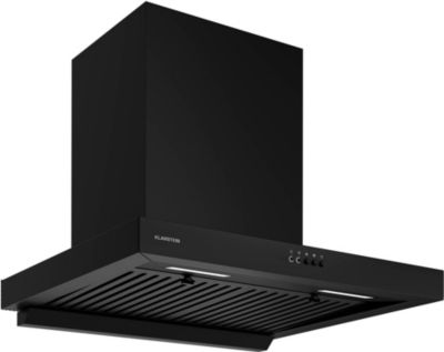 Hotte décorative murale KLARSTEIN AeroClean 60 cm 649,9 m³/h CEE A++ noir
