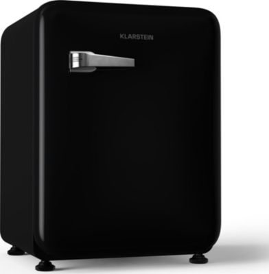 Réfrigérateur 1 porte KLARSTEIN Audrey Evo 68L rétro compact 0-10°C noir