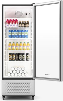 KLARSTEIN GrandCooler 270L LED 4 étagères inox