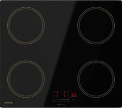 Plaque induction KLARSTEIN Victoria 60 cm 4 foyers 7000W noire