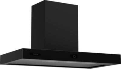 Hotte décorative murale KLARSTEIN SmartEdge 90cm WiFi 550 m³/h CEE A+ Noir