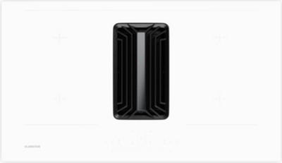 Plaque induction aspirante KLARSTEIN AirJet 90 avec hotte 90cm 750m³/h blanc