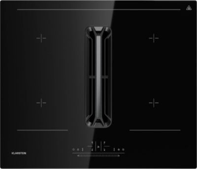 Plaque induction aspirante KLARSTEIN AirJet 60 avec hotte 10000W 600m³/h noir