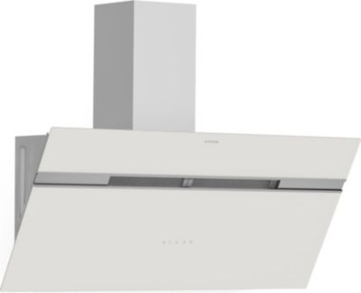 Hotte décorative murale inclinée KLARSTEIN Alina 90 cm 615 m³/h CEE A Blanc