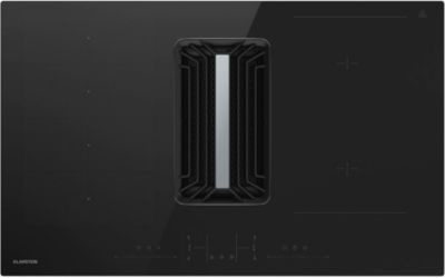 Plaque induction aspirante KLARSTEIN AirJet Hybrid avec hotte 600m³/h A+ noir