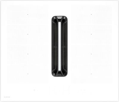 Plaque induction aspirante KLARSTEIN AirJet FlexPro hotte 60cm Flexzone blanc