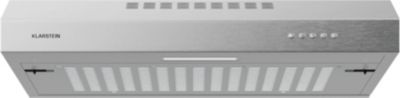 Hotte casquette KLARSTEIN SlimVent 60 cm 200 m³/h 52 dB LED Inox