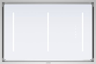 Hotte plafond KLARSTEIN LuxeAir 90cm WiFi LED 751m³/h CEE A Inox