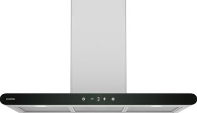 Hotte décorative murale KLARSTEIN CurveVent 90cm 700 m³/h LED 110W A+ inox