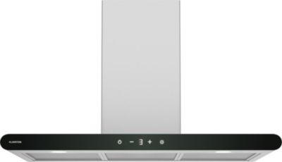 Hotte décorative murale KLARSTEIN CurveVent 90cm 700 m³/h LED 110W A+ inox