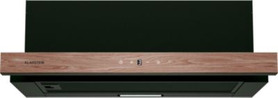 Hotte casquette KLARSTEIN ZenFusion 60cm 400m³/h CEE A  Noir