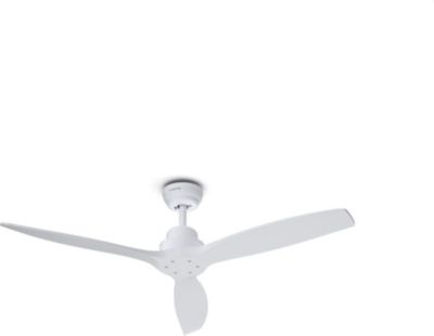 Ventilateur plafonnier KLARSTEIN Santa Elena Smart 132cm 40W 45 dB Blanc