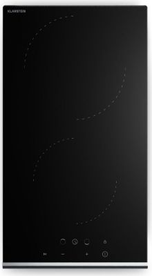 Domino vitrocéramique KLARSTEIN Verosteel 3000W 30 cm 2 zones