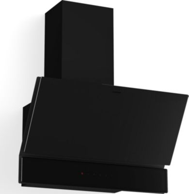 Hotte décorative murale inclinée KLARSTEIN Velaire 60cm CEE A++ 820 m³/h 60 dB Noir
