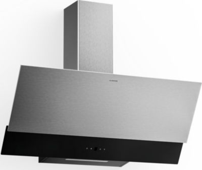 Hotte décorative murale inclinée KLARSTEIN Verosteel 90cm CEE A 624 m³/h 62 dB Inox