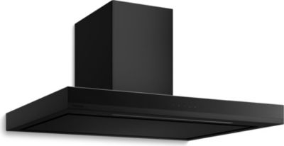 Hotte décorative murale KLARSTEIN Velaire 90 cm 595 m³/h CEE A++ Noir