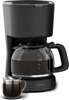 Cafetière filtre KLARSTEIN Velaire 1,25L 900W 10 tasses Noir