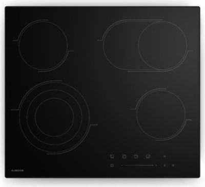 Plaque vitrocéramique KLARSTEIN Velaire 4 zones 6700 W 60 cm
