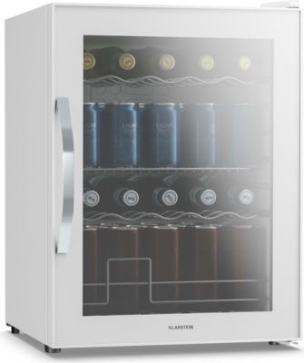 Mini réfrigérateur KLARSTEIN Beersafe porte miroir 64x48cm 60L Blanc