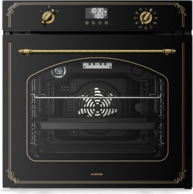 Four encastrable KLARSTEIN 60 cm pyrolyse 3150W 76L Noir Victoria