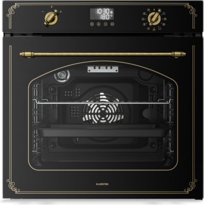 Four encastrable KLARSTEIN 60 cm pyrolyse 3150W 76L Noir Victoria