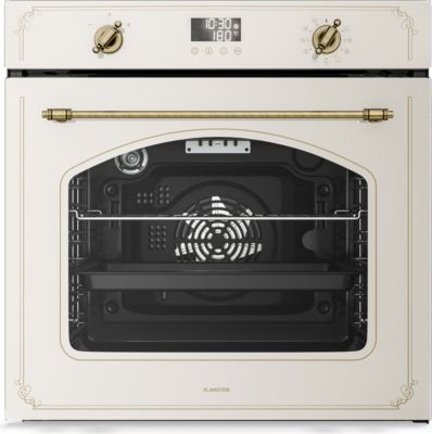 Four encastrable KLARSTEIN 60 cm pyrolyse 3150W 76L Blanc Victoria