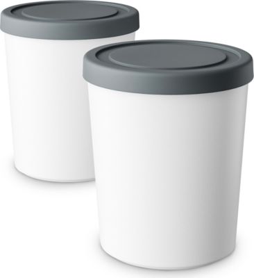 Set d'ustensiles de cuisine KLARSTEIN Bac à crème glacée 2×1L FrostFusion