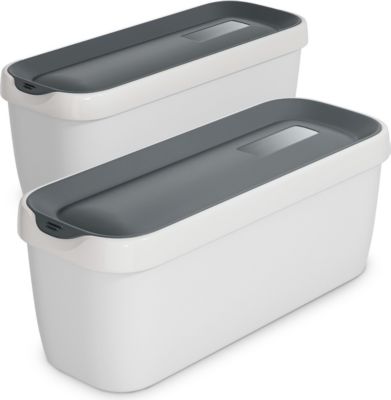 Set d'ustensiles de cuisine KLARSTEIN Bac à crème glacée 2×1,5L FrostFusion