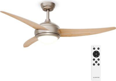 Ventilateur KLARSTEIN El Paso 132cm 35W Silencieux Bois