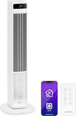 Rafraîchisseur d'air KLARSTEIN Mistral connecté 365 m³/h 35m² 36W Blanc