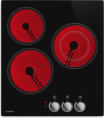 Plaque vitrocéramique KLARSTEIN EasyCook vitrocéramique 3 zones 4700W