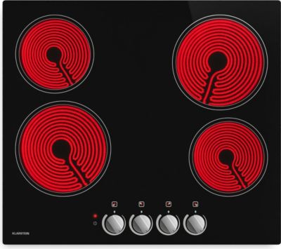 Plaque vitrocéramique KLARSTEIN EasyCook vitrocéramique 4 zones 6000W