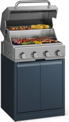 Barbecue gaz KLARSTEIN WaldChef 4 brûleurs 30mbar 12800W