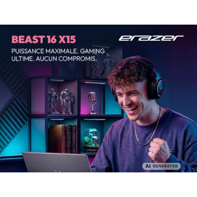 Location PC Gamer ERAZER BEAST 16X10 MD600063 16 2K Intel Core Ultra 9 290HX Plus 32 Go RAM DDR5 RTX 5080 SSD 2 To