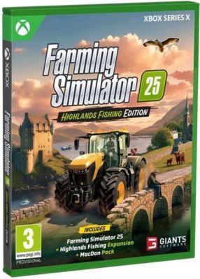 Jeu Xbox X GIANT Farming Simulator 25 Highlands Fishing