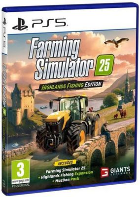 Jeu PS5 PLAION Farming Simulator 25 Highlands Fishing
