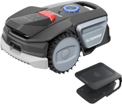 Robot tondeuse SUNSEEKER V1 300m2 + Garage