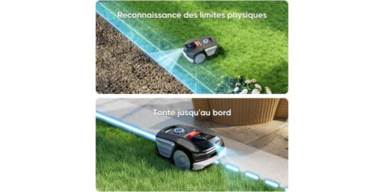 Robot tondeuse SUNSEEKER V1 300m2 + Garage