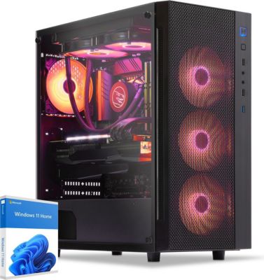 PC Gamer SEDATECH Ryzen 5 7500F, Radeon RX 9070XT, Win 11