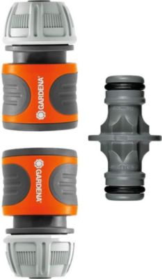 Effeuilleur GARDENA Gardena Kit raccord tuyau arros. 13mm 1/